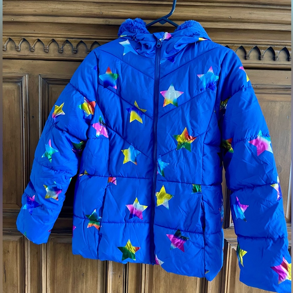 Wonder Nation Purple Puffer coat/jacket